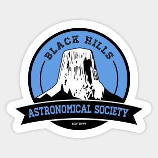 Black Hills Astronomical Society Sticker